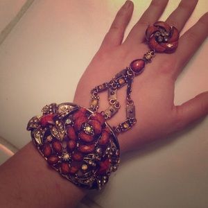 Unique Statement Piece Bracelet and Ring